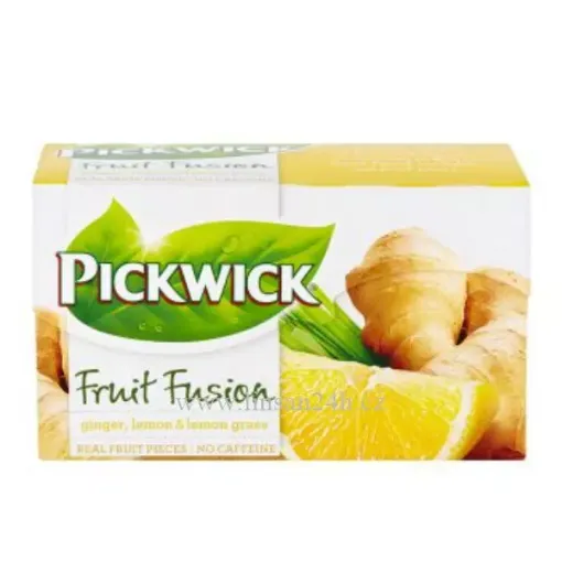 Pickwick 20 x 2g Fruit Fusion - Ginger, Lemon, Lemongrass