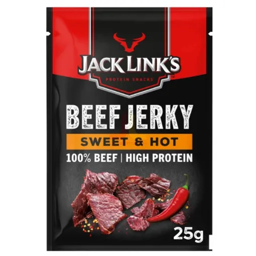 Jack Link´s 25g Beef jerky - Sweet & Hot