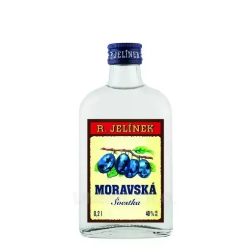 Moravská švestka bílá 0,2L 38%