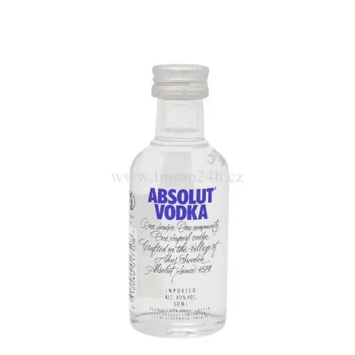 Mini Absolut Vodka 0.05L 40%