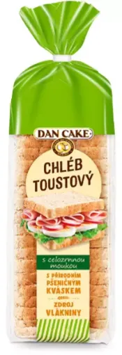 DanCake Toustový Chléb 500g Wholegrain (Celozrný)