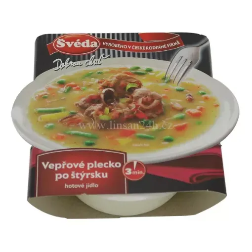 Švéda 320g Vepřové plecko po štýrsku