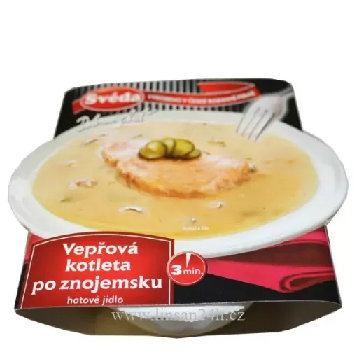 Švéda 320g Vepřová kotleta po znojemsku