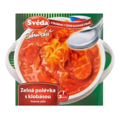 Švéda 330g Zelná s klobásou