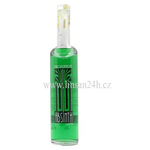 Absinth Staroplzenecký 64% 0,5L