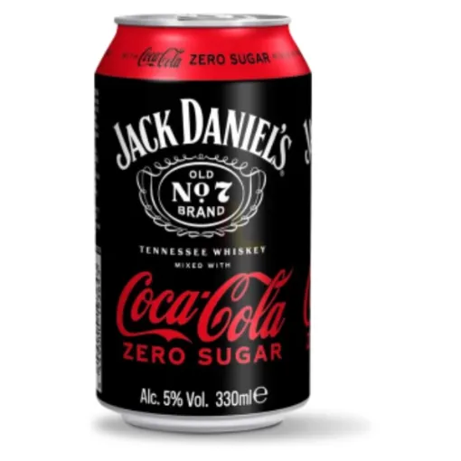 Alk.Mix Jack Daniel´s 330ml Coca-Zero 5%