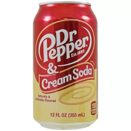 USA 355ml Dr. Pepper CREAM SODA