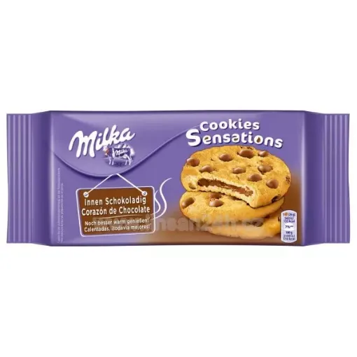 Milka šus. 156g Cookie Sensations Milk Chocolate filling