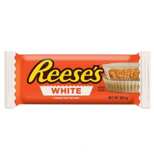 Reese's 2 Peanut - WHITE Butter Cups 39g (1.39OZ) 24ks*12b