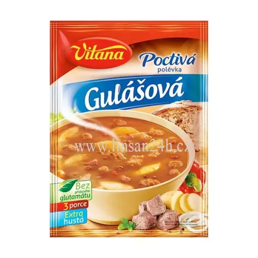 Vitana Poctivá Polévka 97g Gulášová