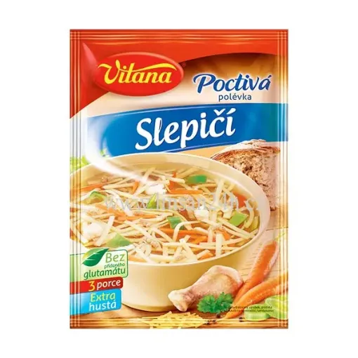 Vitana Poctivá Polévka 85g Slepičí