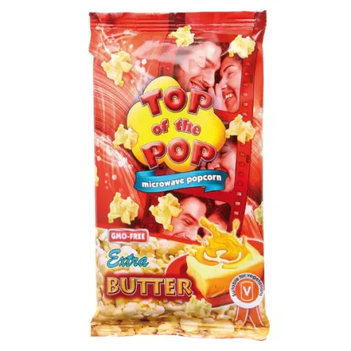 Popcorn Top Pop 85g Extra Butter/Máslo 