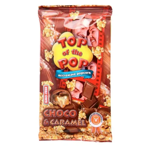 Popcorn Top Pop 85g Choco Karamel 