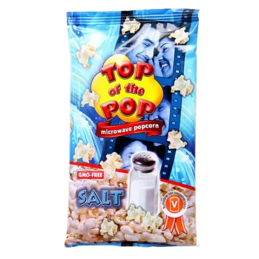 Popcorn Top Pop 85g Salt/Solené 