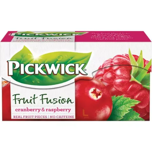 Pickwick 20 x 1,5g Fruit Fusion - Cranberry Raspberry