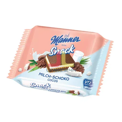 Manner Snack 25g Milk - Chocolate Wafer