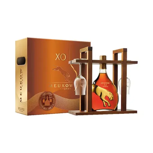 Meukow Cognac XO 0,7L 40% 2 x Sklo