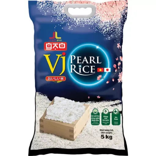 Rýže - Gao VJ Pearl Rice 5kg Perlová Vinaseed