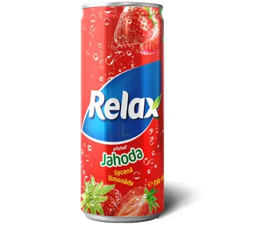 Relax CSD 330ml Jahoda