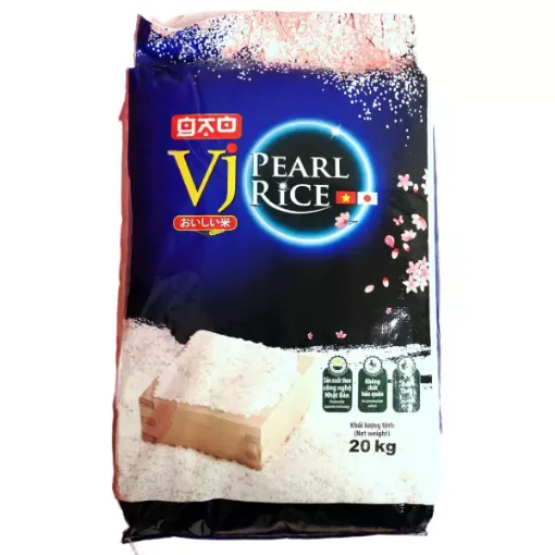 Rýže - Gao VJ Pearl Rice 20kg Perlová Vinaseed