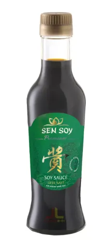 SenSoy 220ml Soy Sauce Less Salt - Sójová Omáčka Méně Soli