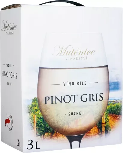 Mutěnice BiB 3L Pinot Gris