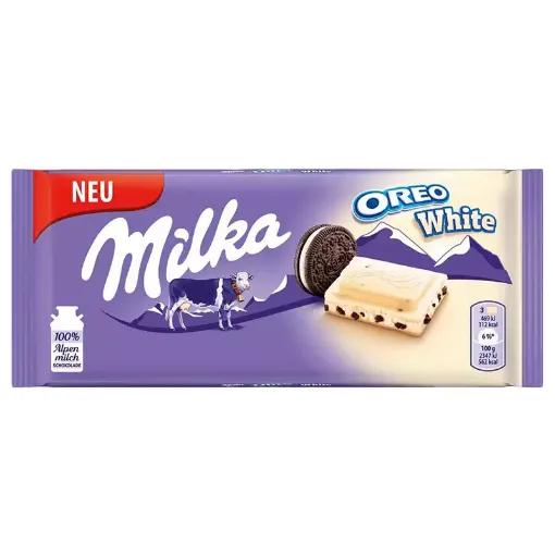 Milka coko. 100g Oreo  White