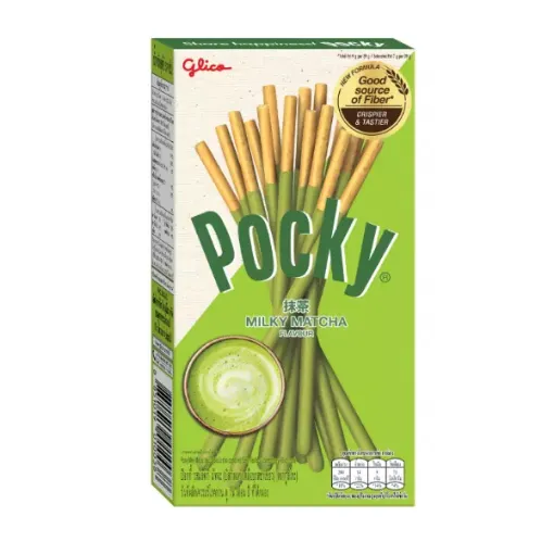 Pocky Glico 33g Matcha Green Tea (12b*10ks)