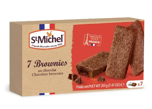 St. Michel 210g Brownies Tmavá čokoláda