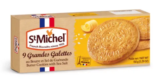 St. Michel 150g Velké Galetky s mořskou solí