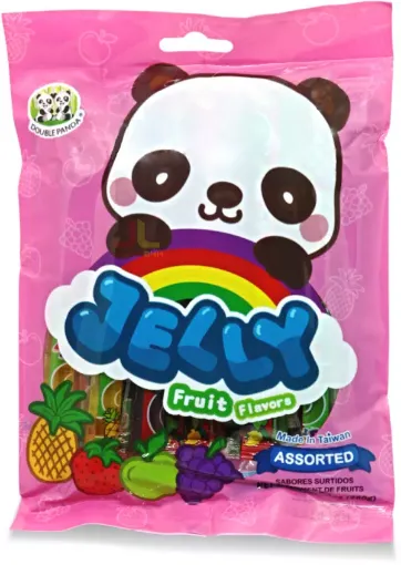 Jelly Straws DP 260g Assorted Fruit (Hong)