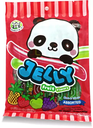 Jelly Straws DP 300g Assorted Fruit (Do)