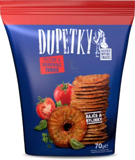 DUPETKY pečené & rajče 21x70g