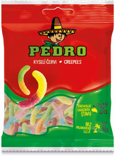 Pedro Žele 80g Kyselí Červi