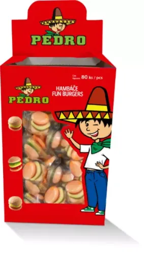 Pedro Burger 10g YUMMY Burger (80ks * 10g)