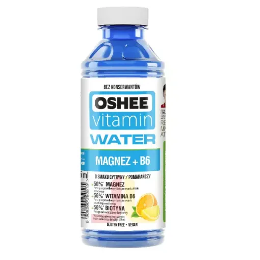 Oshee Vitamínová 555ml Magnesium+B6 (citron-pomeranč)