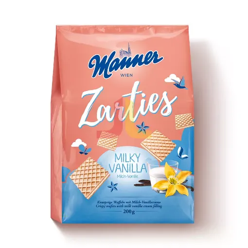 Manner 200g Zarties Milky Vanilla