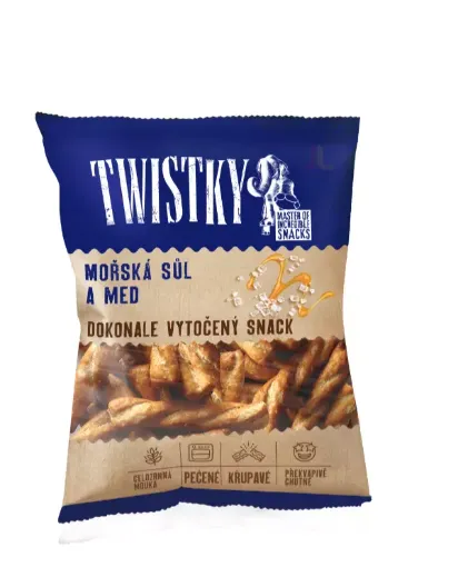 Twistky 160g Mořská Sůl & Med