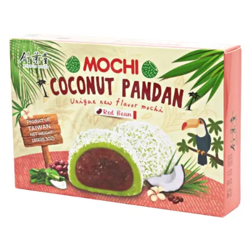 Mochi BH. 180g Coconut Pandan - Red Bean