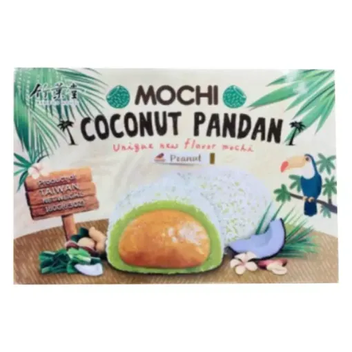 Mochi BH. 180g Coconut Pandan - Peanut