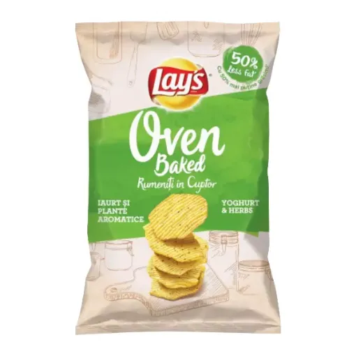 Lays 110g Oven Baked - Yoghurt With Herbs