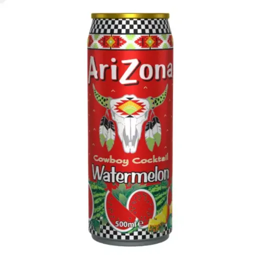 AriZona 500ml PLECH Watermelon Fruit Juice Coctail