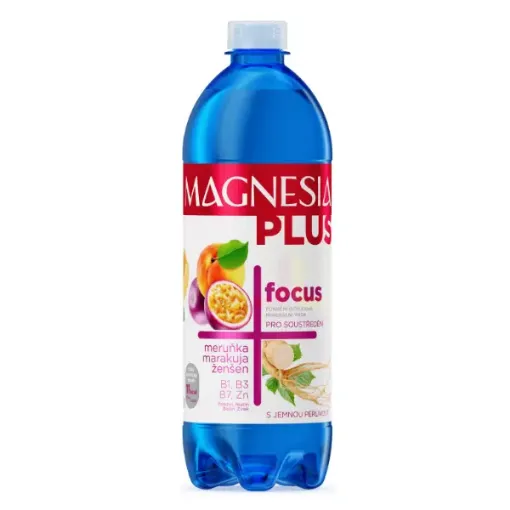 Magnesia Plus Focus 0,7L Merunka+Marac.+Ženšen PET 