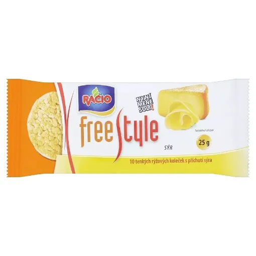 Racio Free Style 25g Chlebíčky sýr