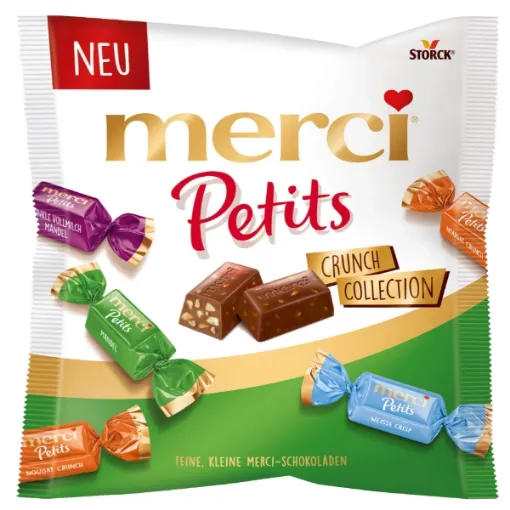 Merci Petits 125g Crunch Collection