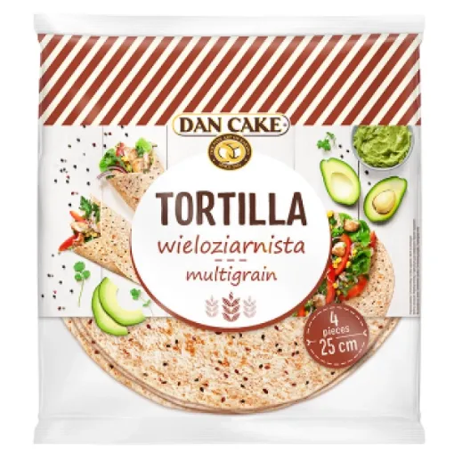 DanCake Tortilla 240g Multigrain