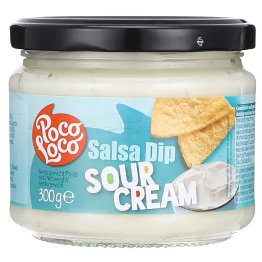 Salsa PocoLoco 300g DIP SOUR CREAM 