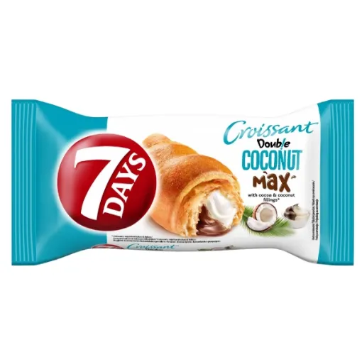 Croissant 7days MAX 80g Coconut - Cacao