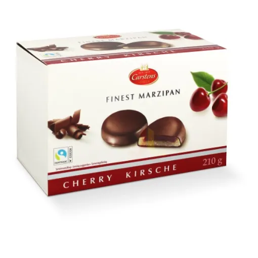 Carstens Dark Choco 210g Cherry - Třešně