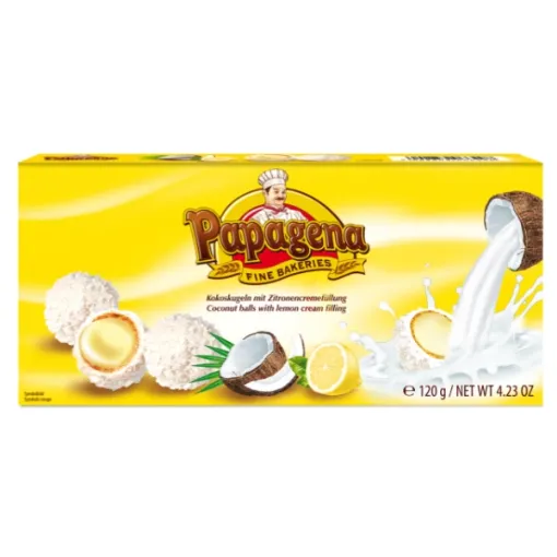 Papagena Waferballs 120g Lemon Cream Filling